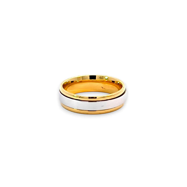 Argolla de Matrimonio Bicolor de 14K