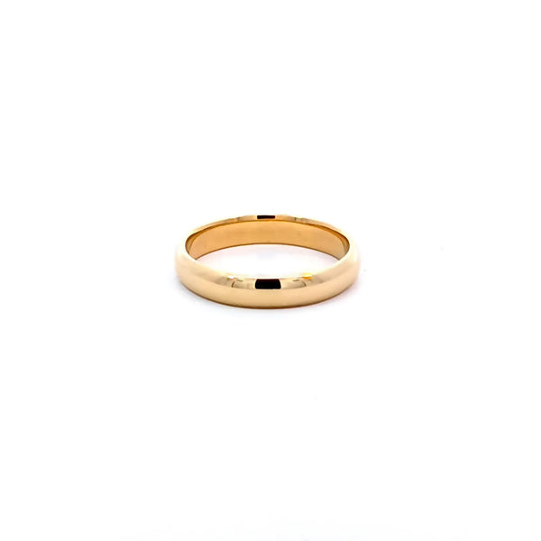 Argolla de Matrimonio en Oro Amarillo de 14K