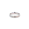 Argolla de Matrimonio en Oro Blanco de 14K