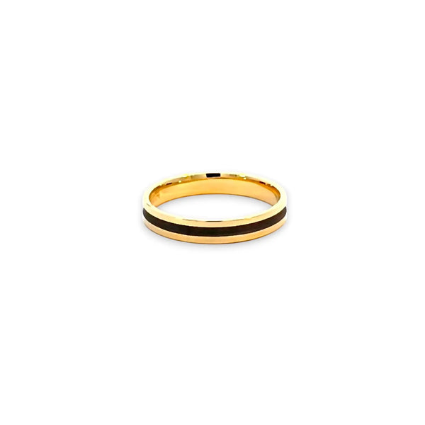 Argolla de Matrimonio Bicolor de 14K