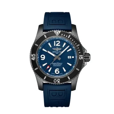 Reloj Breitling Superocean de acero automático de 46 mm en azul