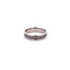 Argolla de Matrimonio en Oro Blanco de 14K