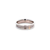 Argolla de Matrimonio en Oro Blanco de 14K