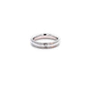 Argolla de Matrimonio en Oro Blanco de 14K