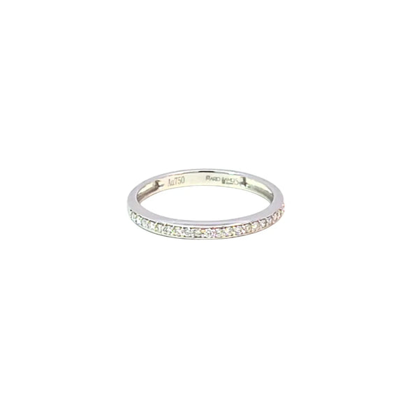 Churumbela en 18k en Oro Blanco con 0.09 CT en Diamantes