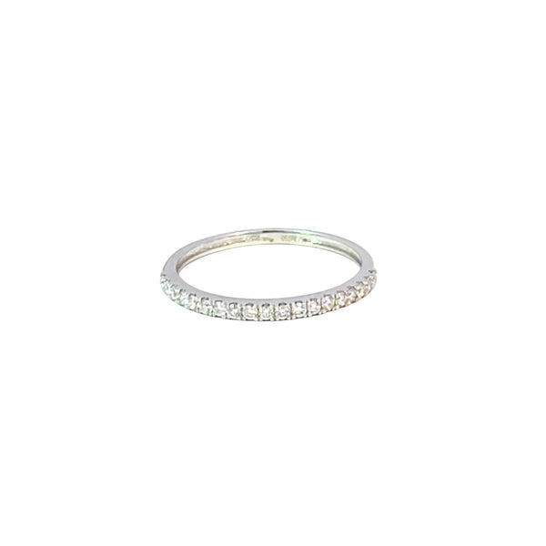 Churumbela en 18k en Oro Blanco con 0.20 CT en Diamantes