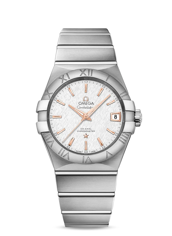 Reloj Omega Constellation Acero Automático 38mm Plata