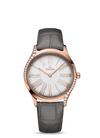 Reloj Omega Tressor Oro Cuarzo 36mm Brillantes Piel