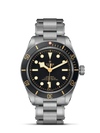 Reloj Tudor Black Bay en acero de 39MM movimiento automático, esfera negra con brazalete de acero