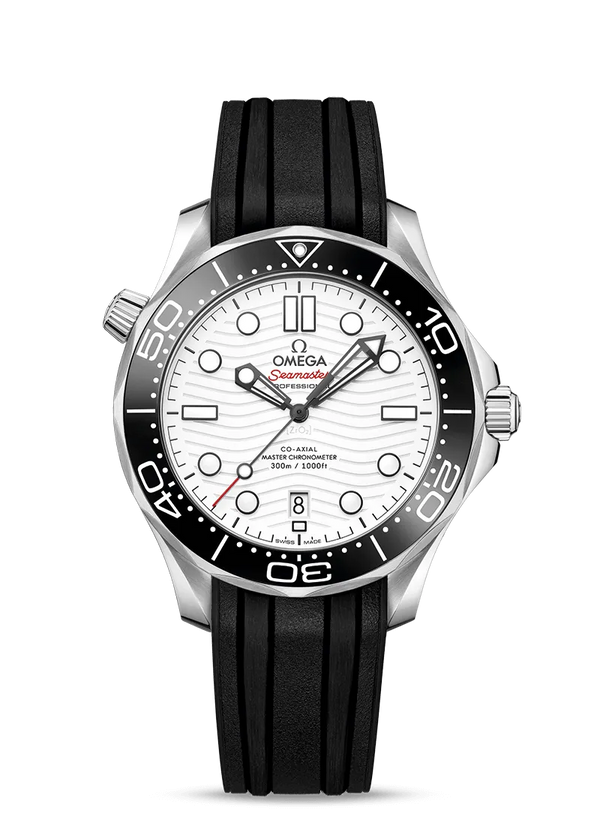 Reloj Omega Seamaster Acero Automático 42mm Caucho Blanco
