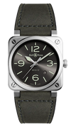 Reloj Bell & Ross BR 03-92 Automático en Caja de Acero Inoxidable con Esfera Gris