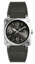 Reloj Bell & Ross BR 03-92 Automático en Caja de Acero Inoxidable con Esfera Gris