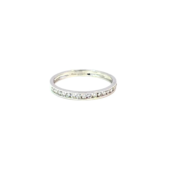 Churumbela en 18k en Oro Blanco con 0.21 CT en Diamantes