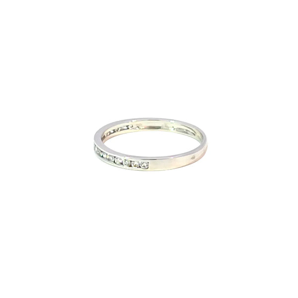 Churumbela en 18k en Oro Blanco con 0.21 CT en Diamantes