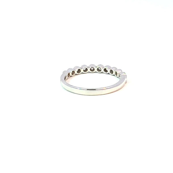 Churumbela en 18k en Oro Blanco con 0.13 CT en Diamantes