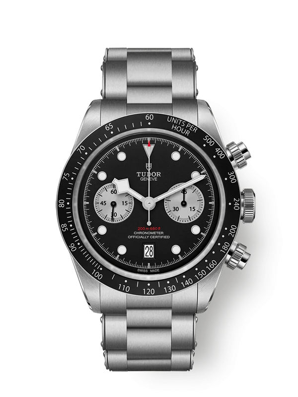 Reloj Tudor Black Bay Cronógrafo Automático de 41 mm en Acero Inoxidable con Esfera Negra