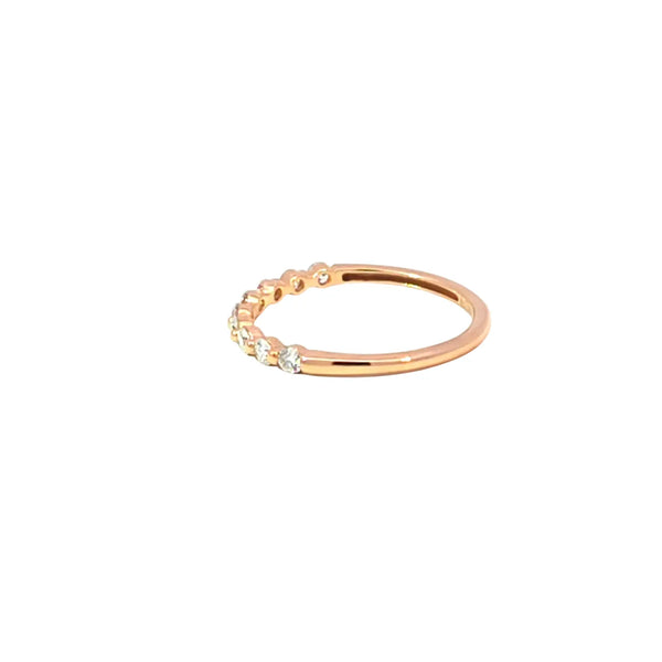 Churumbela en 18k en Oro Rosa con 0.34 CT en Diamantes