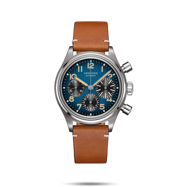 Reloj Longines Avigation Acero Automático 41MM Azul