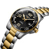 Reloj Longines Hydroconquest Bicolor Automático 41MM Negro