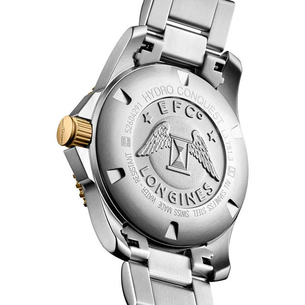 Reloj Longines Hydroconquest Bicolor Automático 41MM Negro