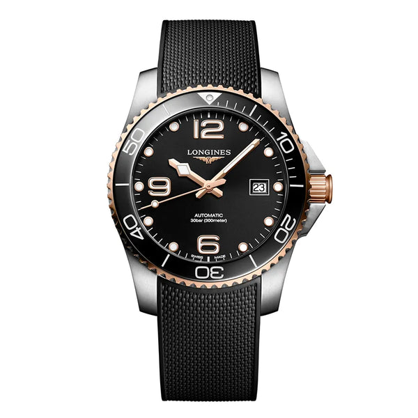 Reloj Longines Hydroconquest Bicolor Automático 41MM Negro