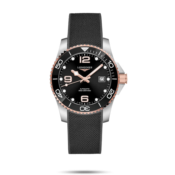 Reloj Longines Hydroconquest Bicolor Automático 41MM Negro