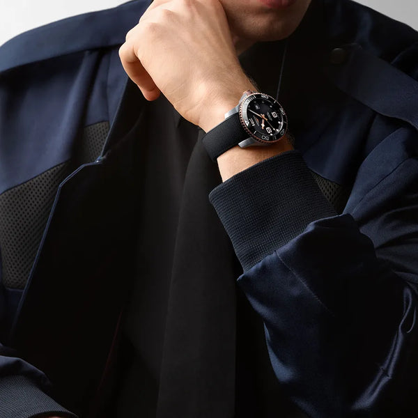 Reloj Longines Hydroconquest Bicolor Automático 41MM Negro