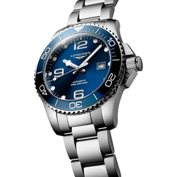 Reloj Longines Hydroconquest Acero Automático 43MM Esfera Azul