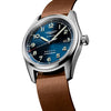 Reloj Longines Spirit Acero Automático 42MM Esfera Azul