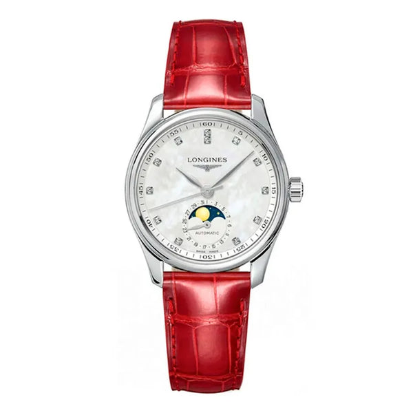 Reloj Longines Master Collection Acero Automático 34MM Correa de Piel