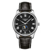 Reloj Longines Master Collection Acero Automático 42MM Correa de Piel Negra