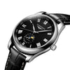 Reloj Longines Master Collection Acero Automático 42MM Correa de Piel Negra