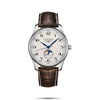 Reloj Longines Master Collection Acero Automático 42MM Blanca con Fase Lunar