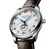 Reloj Longines Master Collection Acero Automático 42MM Blanca con Fase Lunar