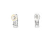 Aretes en oro blanco de 14K con diamantes de 2.13 ct, lujo deslumbrante