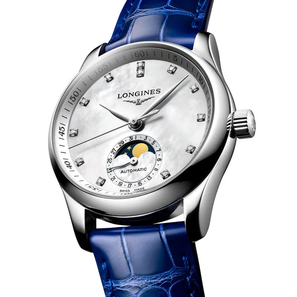 Reloj Longines Master Collection Acero Automático 34MM Fase Lunarl