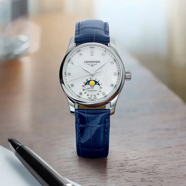 Reloj Longines Master Collection Acero Automático 34MM Fase Lunarl