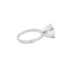 Anillo de Compromiso en 14k en Oro Blanco con 3.00CT Diamante Central