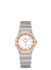 Reloj Omega Constellation Dos Tonos Cuarzo 28mm Madre Perla