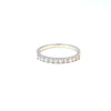 Churumbela en 14k en Oro Blanco con 0.32 CT en Diamantes