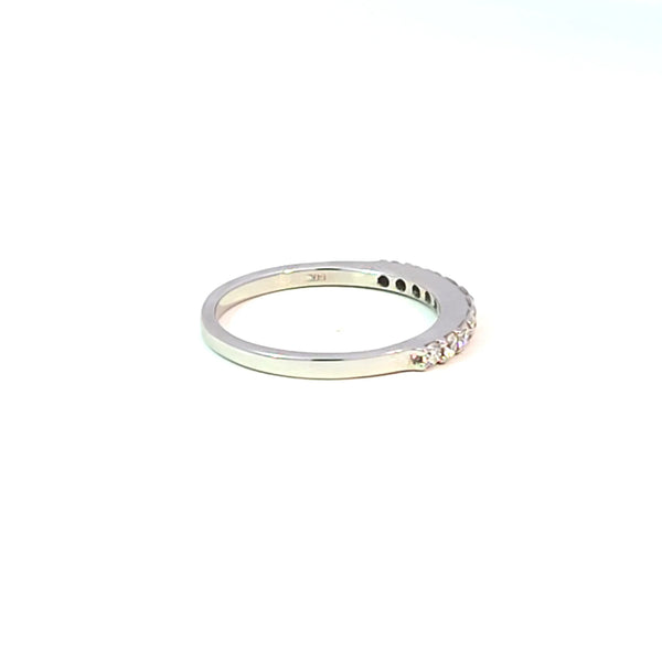 Churumbela en 14k en Oro Blanco con 0.32 CT en Diamantes
