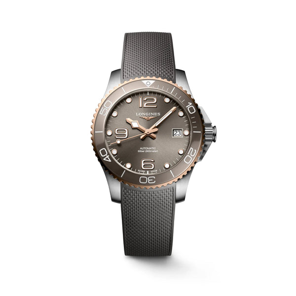 Reloj Longines Hydroconquest Acero Automático 39MM Correa de Caucho