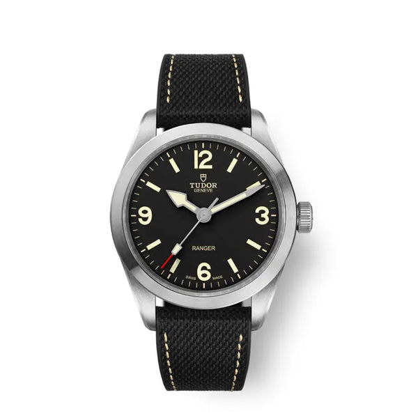 Reloj Tudor Ranger en acero de 39MM movimiento automático, correa de piel