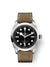 Reloj Tudor Black Bay Automático de 36 mm en Acero Inoxidable con Correa de Piel Negra y Esfera Negra