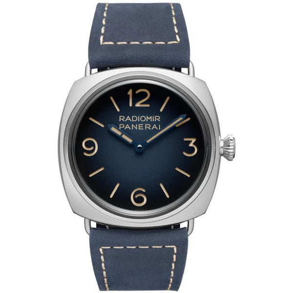 Reloj Panerai Radiomir de acero manual de 45 mm en azul