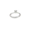 Anillo de Compromiso en 14k en Oro Blanco con 0.54 CT Diamante Central