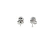 Broquel Brillante en Oro Blanco de 14K con Diamante de 0.43 ct, calidad H VS1.