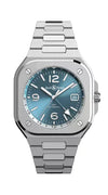 Reloj Bell & Ross BR 05 GMT Automático en Acero Inoxidable con Esfera Sky Blue
