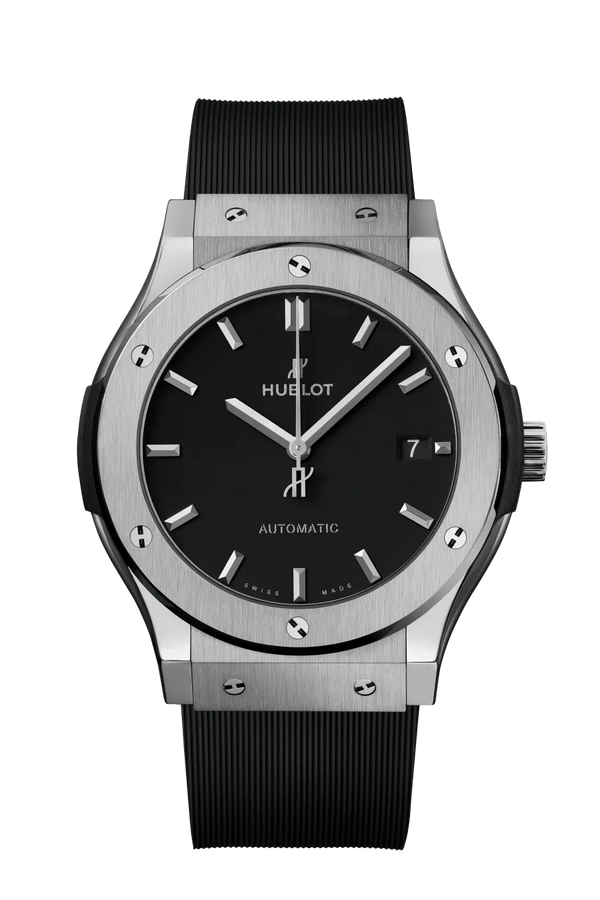 Reloj Hublot Classic Fusion de Titanio de 45MM Negro