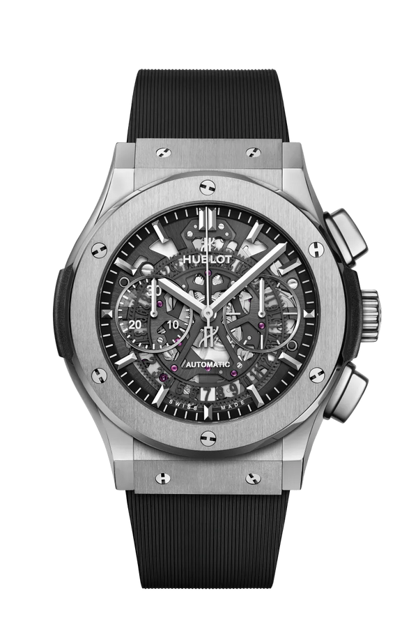 Reloj Hublot Classic Fusion Aerofusion Cronógrafo Automático de 45 mm en Caja de Titanio